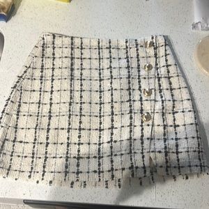 New with tags express plaid dress skirt